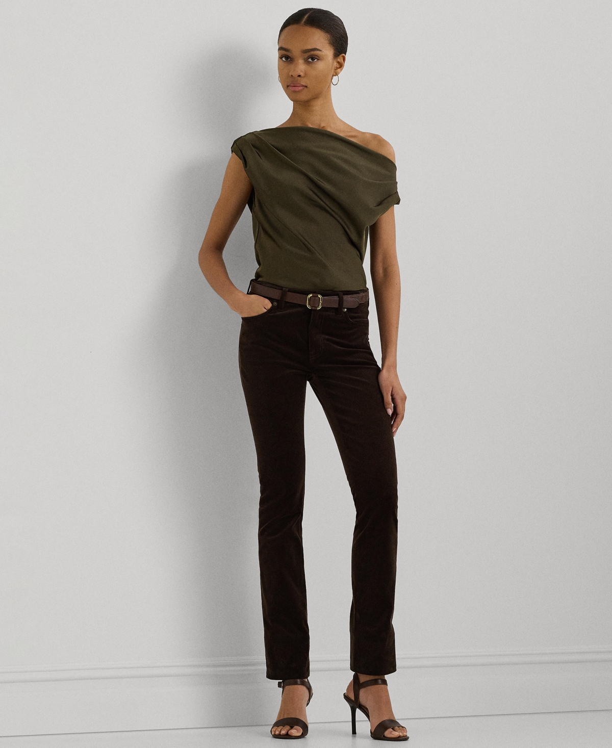 Lauren Ralph Lauren Women's Off-The-Shoulder Top