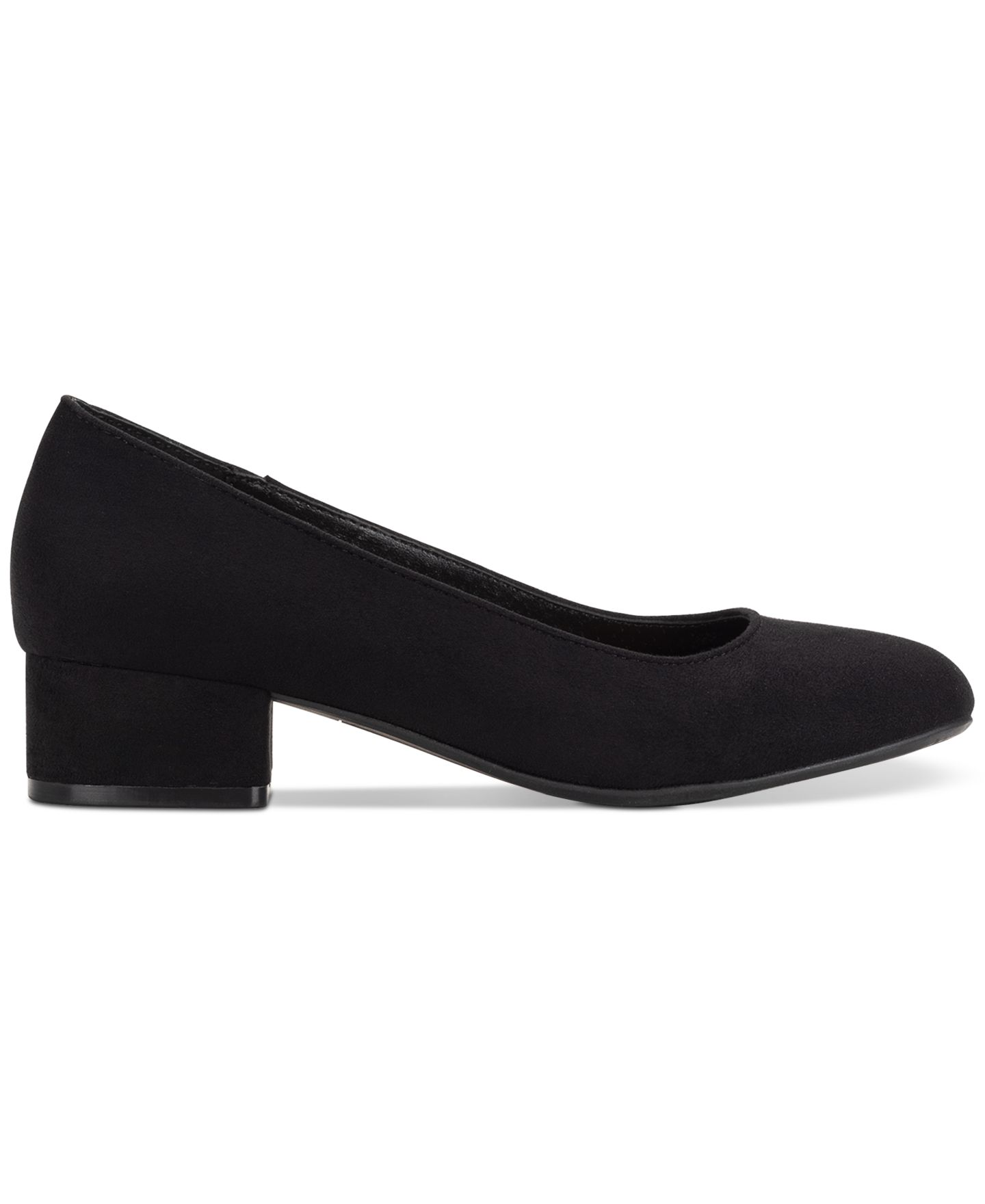 Женские туфли Style & Co Gerriee Block-Heel Pumps, цвет: Чёрный — фото 2