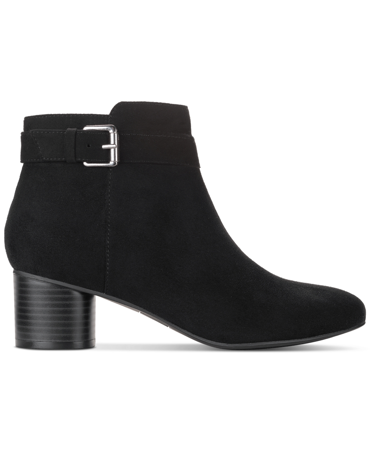 Style & Co Women's Ariella Block Heel Buckle Dress Booties, Created for Macy's