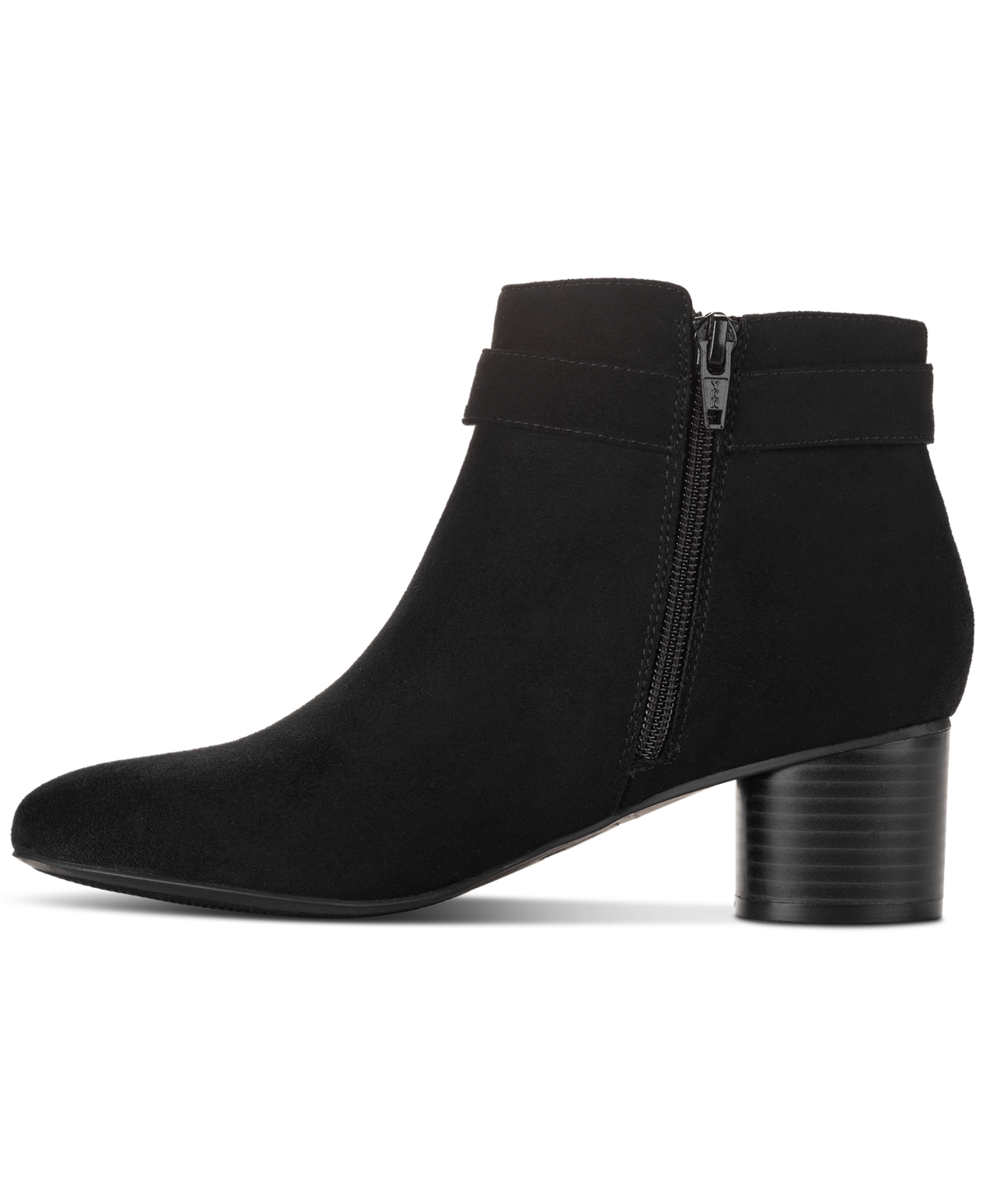 Style & Co Women's Ariella Block Heel Buckle Dress Booties, Created for Macy's