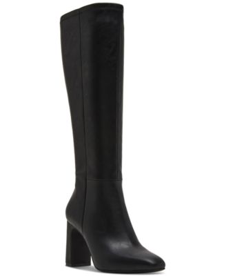 Madden Girl Wisee Block Heel Knee High Dress Boots Macy s