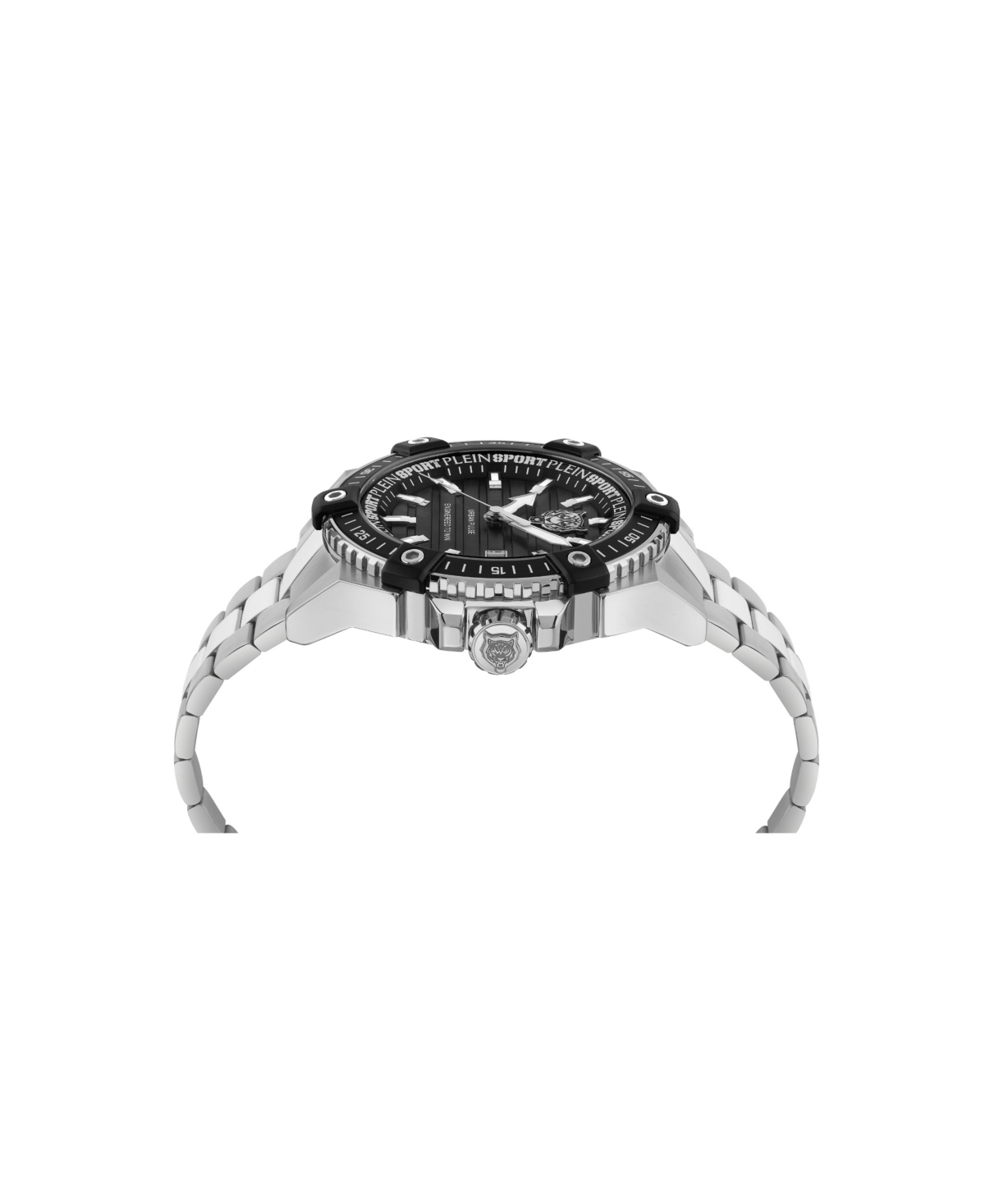 Plein Sport Men's Urban Pulse 3 Hand Date Quartzsteel Bracelet 47mm - Stainless