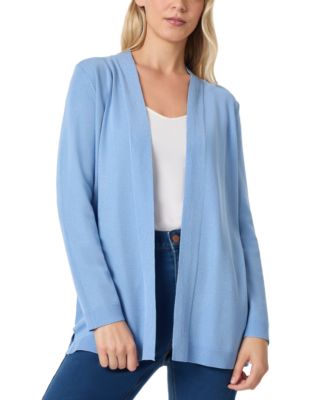 Jones New York - Petite Open-Front Long-Sleeve Cardigan