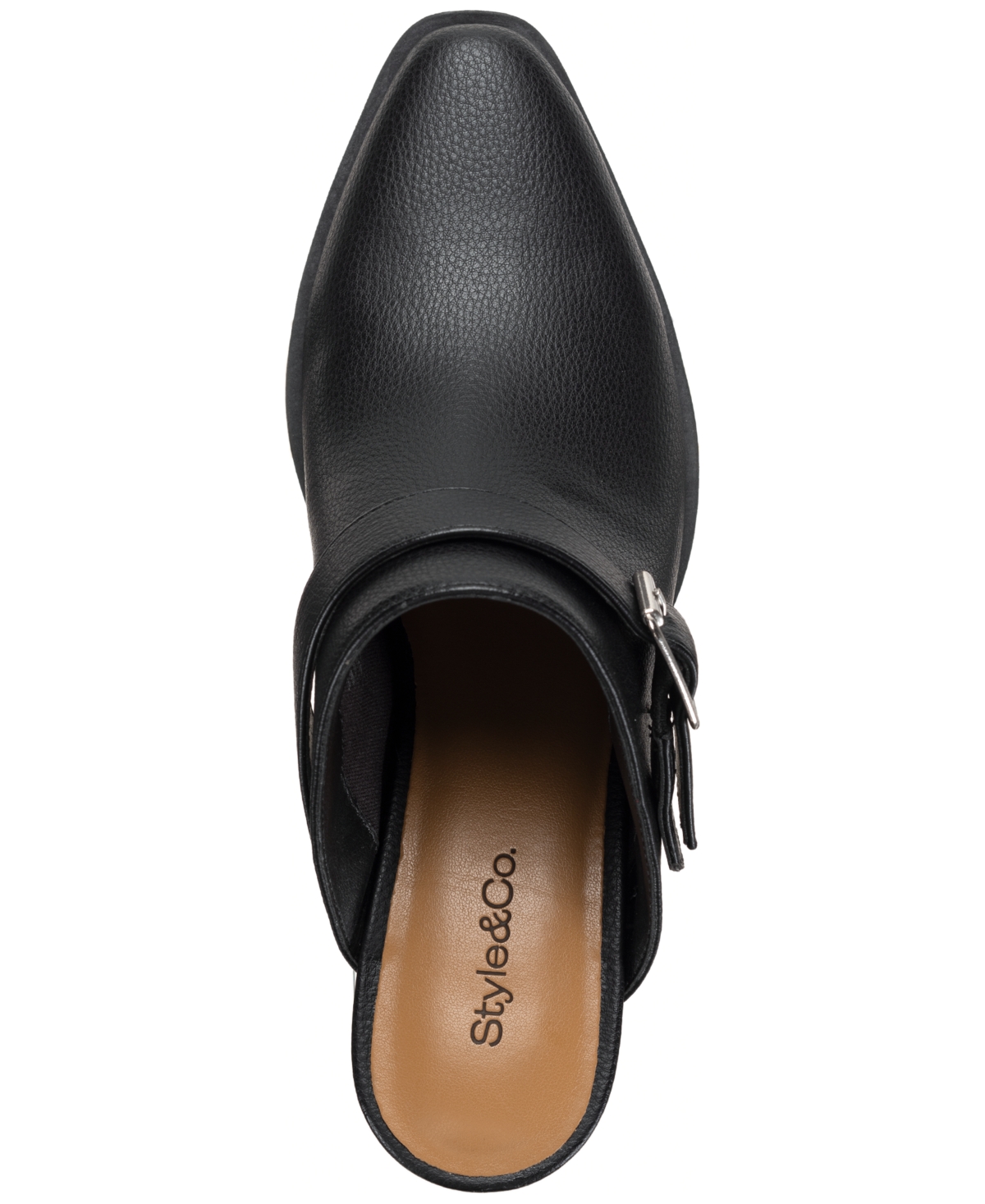Style & Co Women's Rhiana Heel Buckle Mules, Created for Macy's