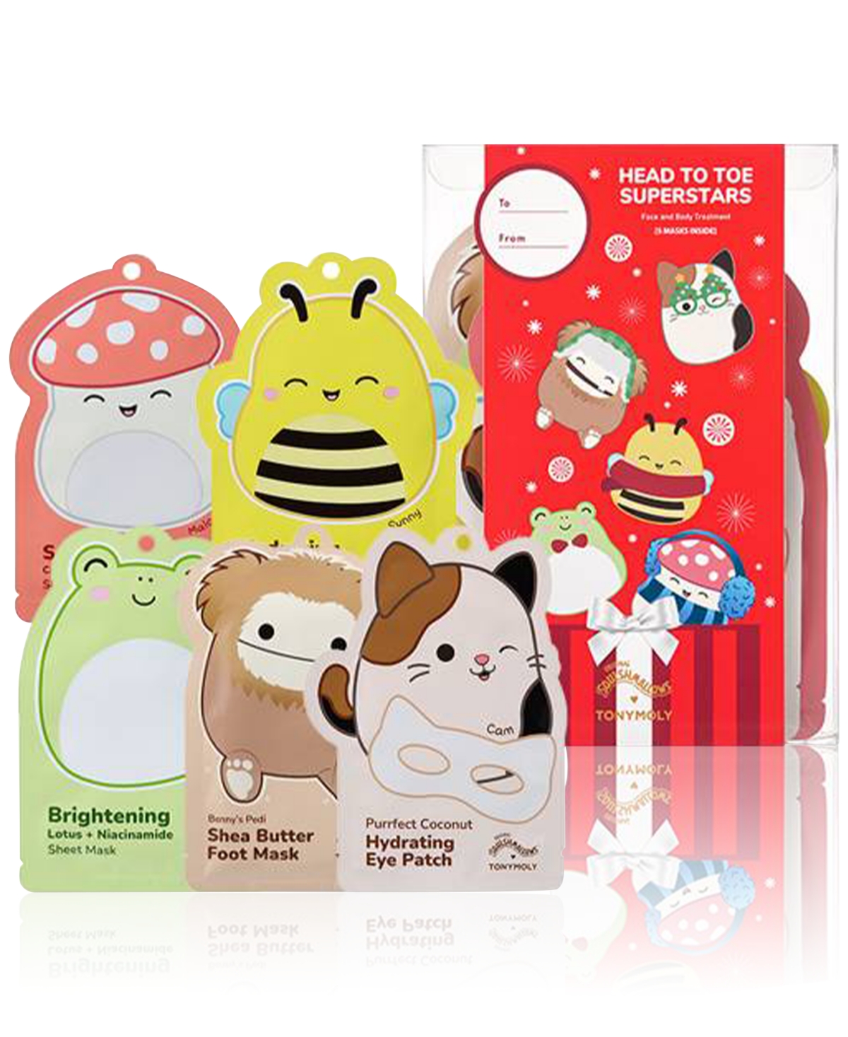 Tonymoly 5-Pc. Head To Toe Superstars Mask Set