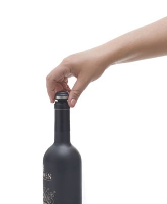 Electric Corkscrew and Preserver, Stainless Steel