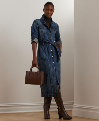 Macy's jean dress online