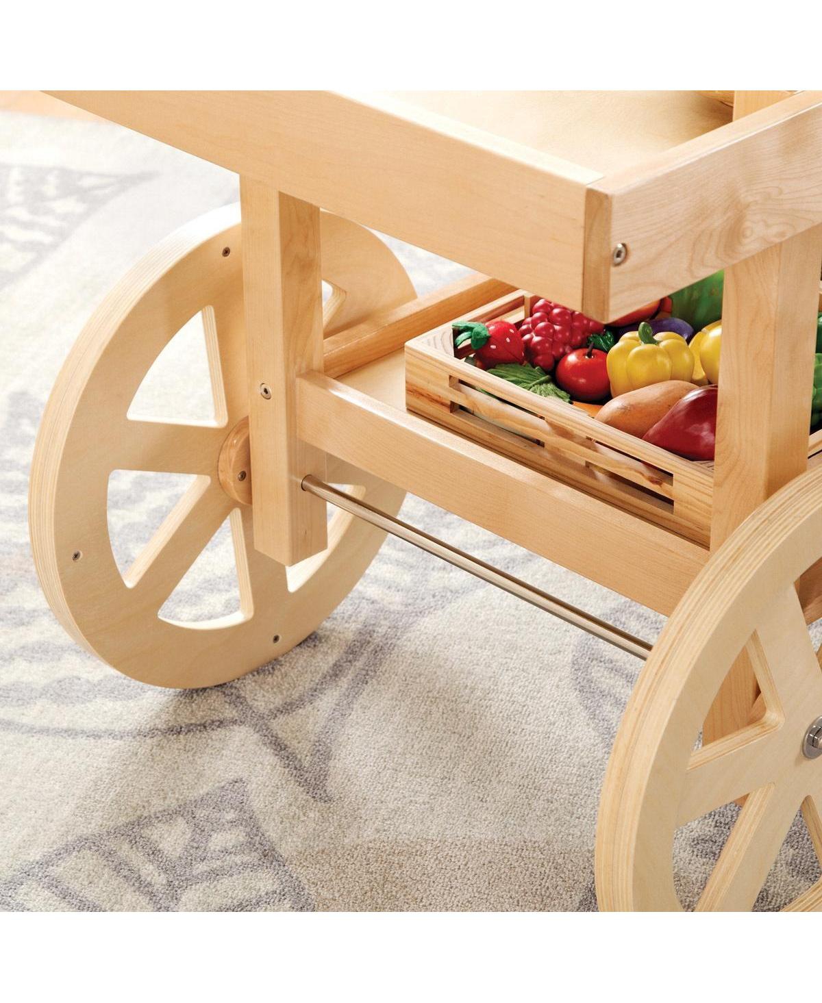 Kaplan Early Learning Market Cart -khaki