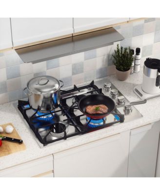 30 Inch Gas Cooktop with 4 Powerful Burners and ABS Knobs