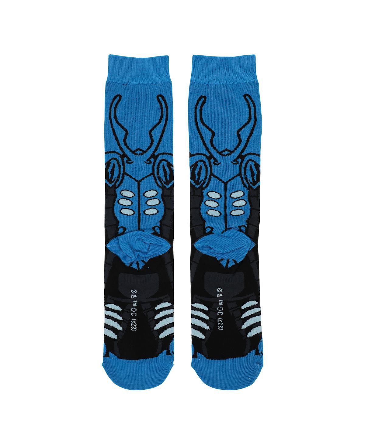 Justice League Men's Of America Nightwing Animigos Crew Socks