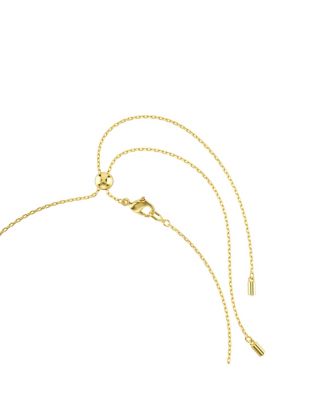 Symbolica Choker, Moon, Infinity, Clover, Evil Eye and Horseshoe, Blue, Gold-Tone Plated Necklace