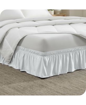 Adjustable Wrap Around Ruffled Bed Skirt