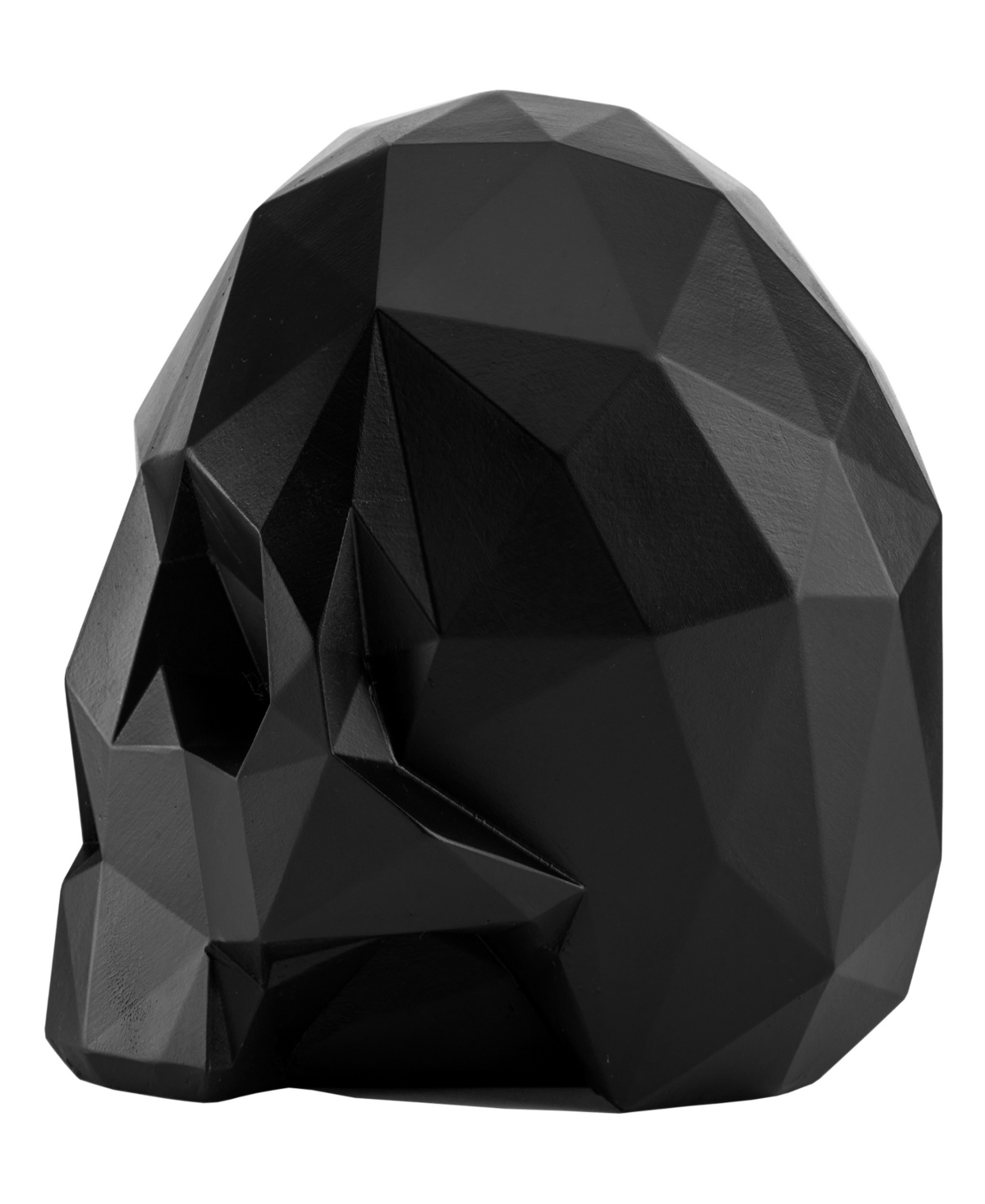 National Tree Company Black Origami Skull Decoration, 6 Inches In Black