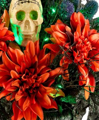 National Tree Company Boo-tiful Halloween Urn, 20 Inches