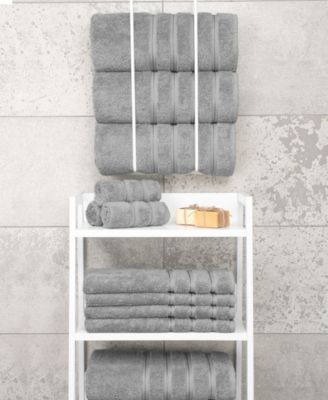 Edison Luxury 100% Turkish Cotton 4-Piece Bath Towel Set