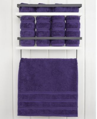 Edison Luxury 100% Turkish Cotton 4-Piece Hand Towel Set