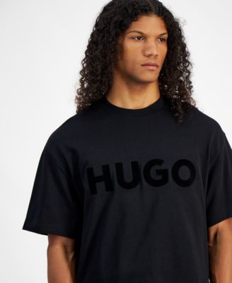 Hugo Boss Men's Oversized Fit Short Sleeve Crewneck Logo T