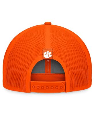 Men's Orange Clemson Tigers Carson Trucker Adjustable Hat