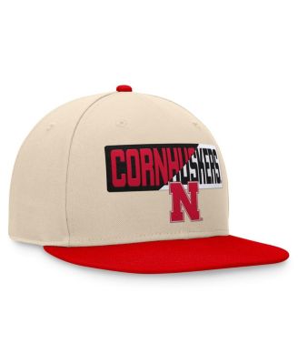 Men's Khaki Nebraska Huskers Goalaso Snapback Hat