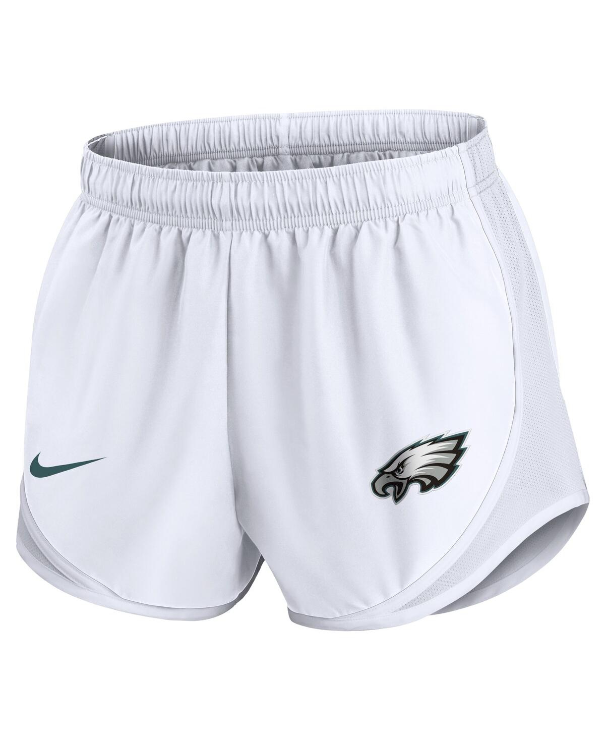 Nike Women'sPhiladelphia Eagles Tempo Shorts - White