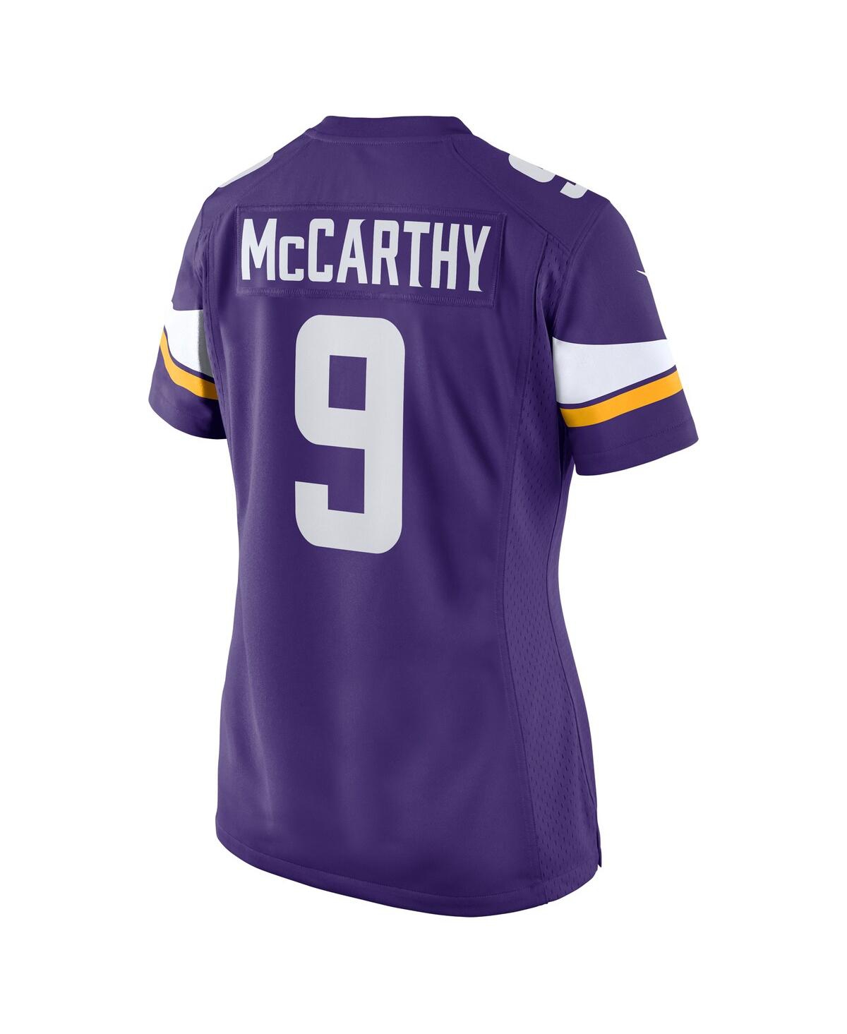 Nike Women's J.j. McCarthyMinnesota Vikings 2024 Nfl Draft First Round Pick Player Game Jersey - Purple