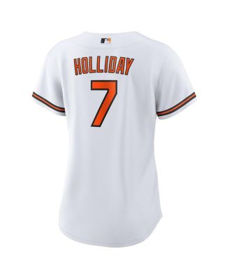 Women's Jackson Holliday White Baltimore Orioles Home Replica Player Jersey