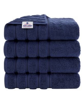 Edison Luxury 100% Turkish Cotton 4-Piece Bath Towel Set