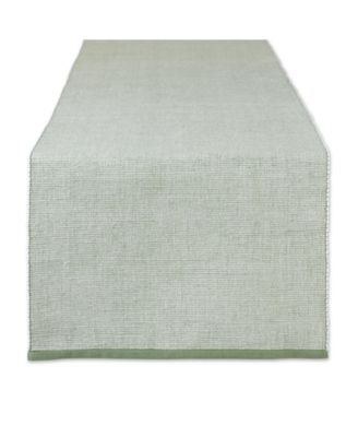 Design Imports Fine Ribbed Table Runner 13x72 inches