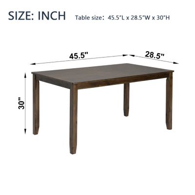 Modern Solid Wood Dining Table