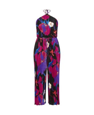 Plus Size Kira Print Jumpsuit