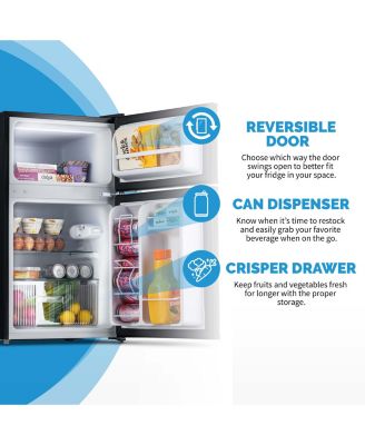 3.1 Cu. Ft. Compact Mini Refrigerator with Freezer