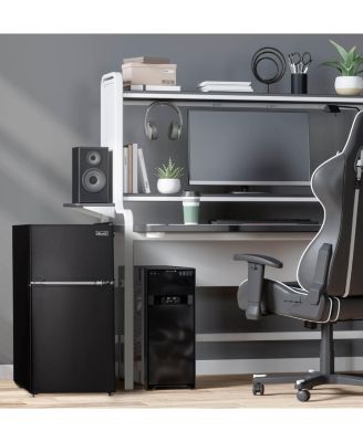 3.1 Cu. Ft. Compact Mini Refrigerator with Freezer in Black