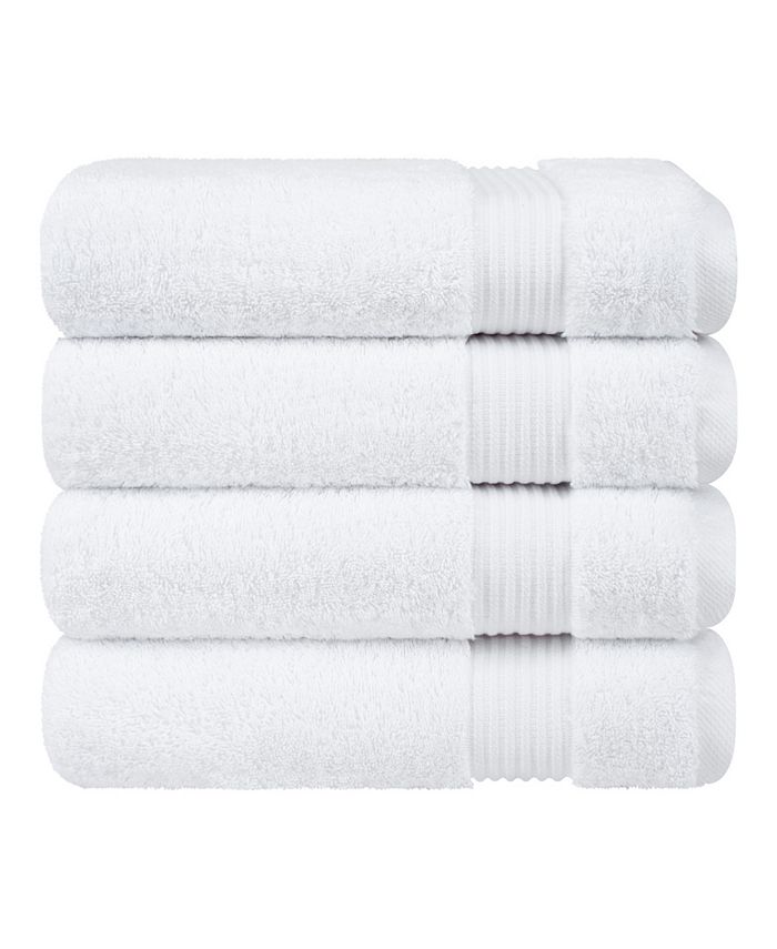 American Soft Linen Bekos 100% Cotton Turkish 4-Piece Hand Towel Sets, Wholesale Luxury Hand Towels