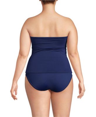 Women's Bandeau Tankini Swimsuit Top