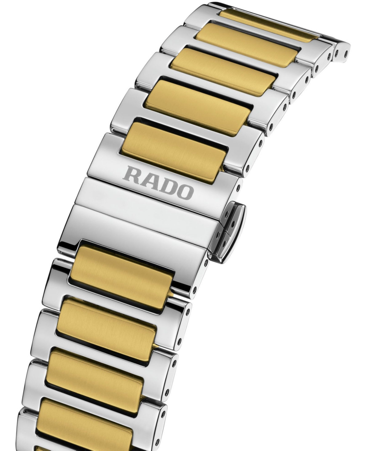 Rado Unisex Swiss Automatic Original DiaStar Two-Tone Stainless Steel Bracelet Watch 38mm