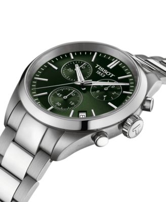 Men's Swiss Chronograph PR 100 Stainless Steel Bracelet Watch 40mm