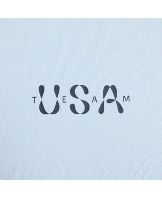 Men's Light Blue Team USA Tour Performance Polo