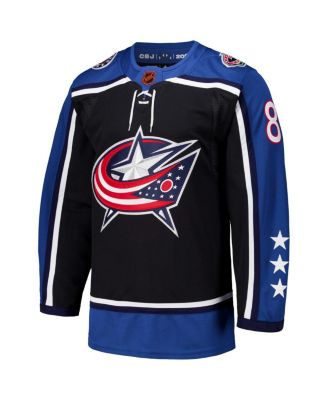 adidas Men's Zach Werenski Black Columbus Blue Jackets Reverse