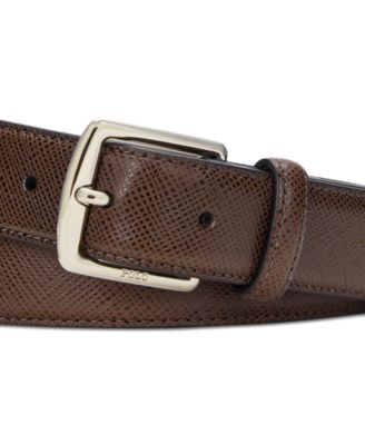 Men's Saffiano Leather Belt