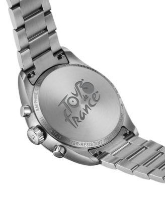 Men's Swiss Chronograph PR 100 Tour De France Stainless Steel Bracelet Watch 40mm