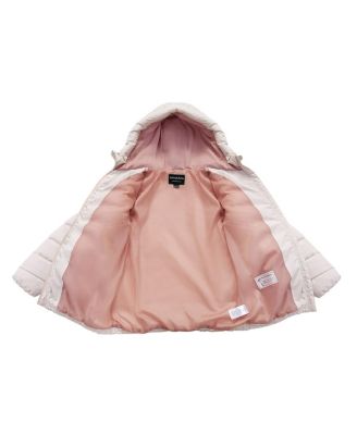 Little and Big Girl Shower Resistant Puffer Coat, Size 4-18