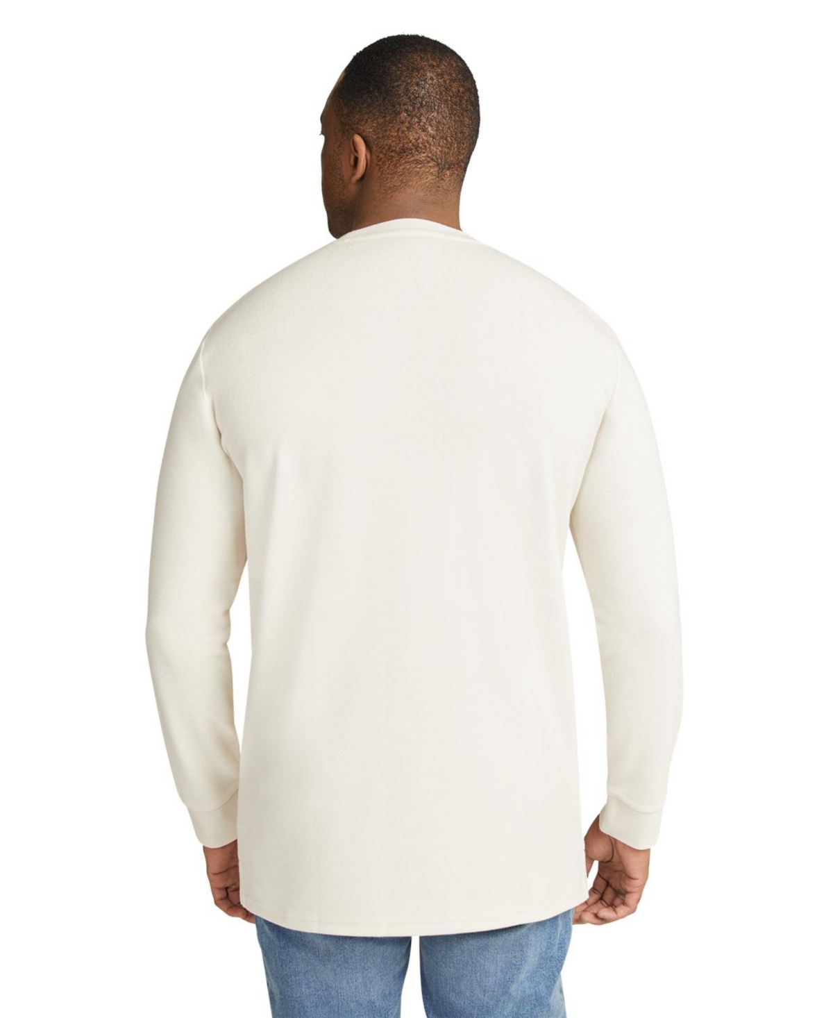 Johnny Bigg Big & Tall Regal Waffle Long Sleeve Top