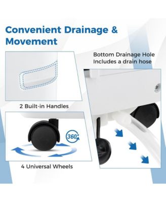 10000 BTU Portable Air Conditioner 3 in 1 Floor AC Unit with Fan and Dehumidifier