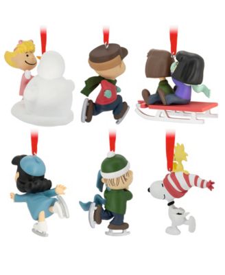 Hallmark The Peanuts Gang Christmas Ornaments, Set of 6