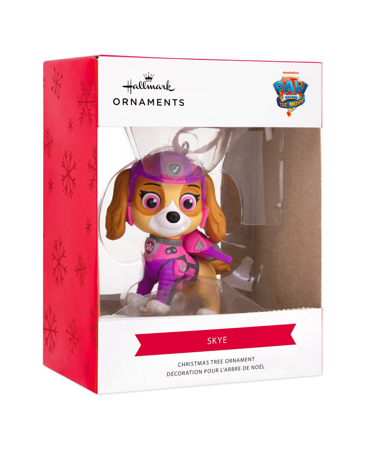 Hallmark Paw Patrol: The Movie Skye Christmas Ornament In Multi-colored