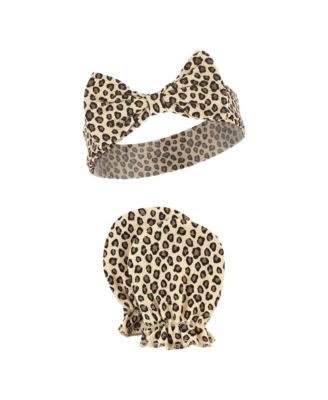 Baby Girls Hudson Cotton Headband and Scratch Mitten Set
