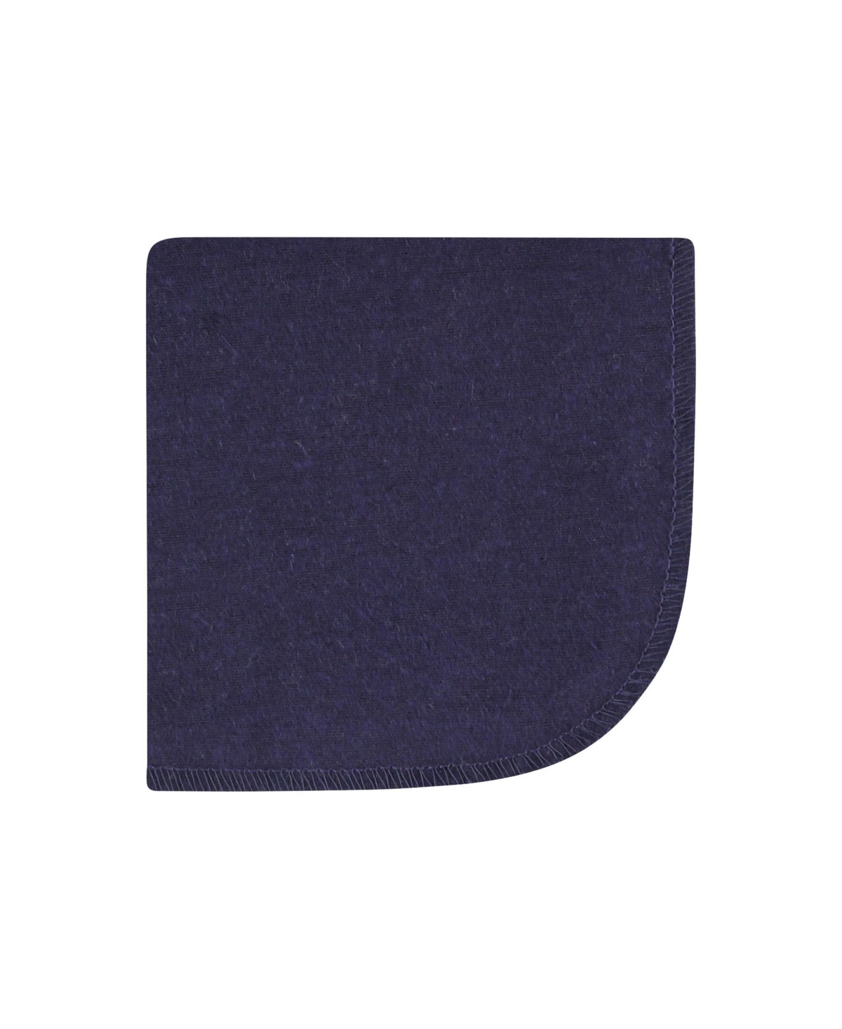 Hudson Baby Infant Girl Flannel Washcloths, Blush Navy Floral 12Pk, One Size - Blush navy floral 12pk
