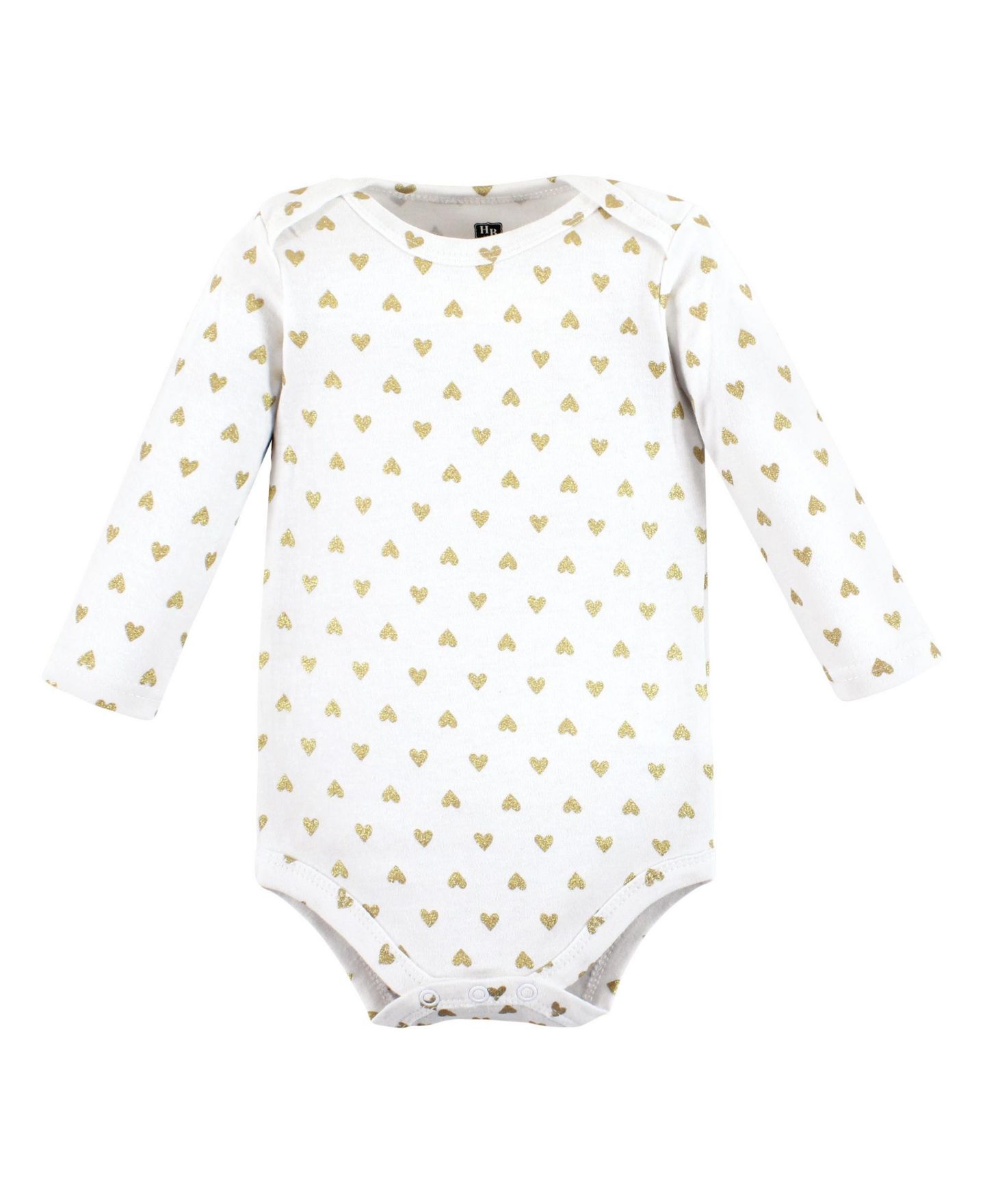 Боди Baby Hudson, длинный рукав, хлопок, 5 шт. — Hudson Baby, цвет: Girl Daddy 5-Pack — фото 3