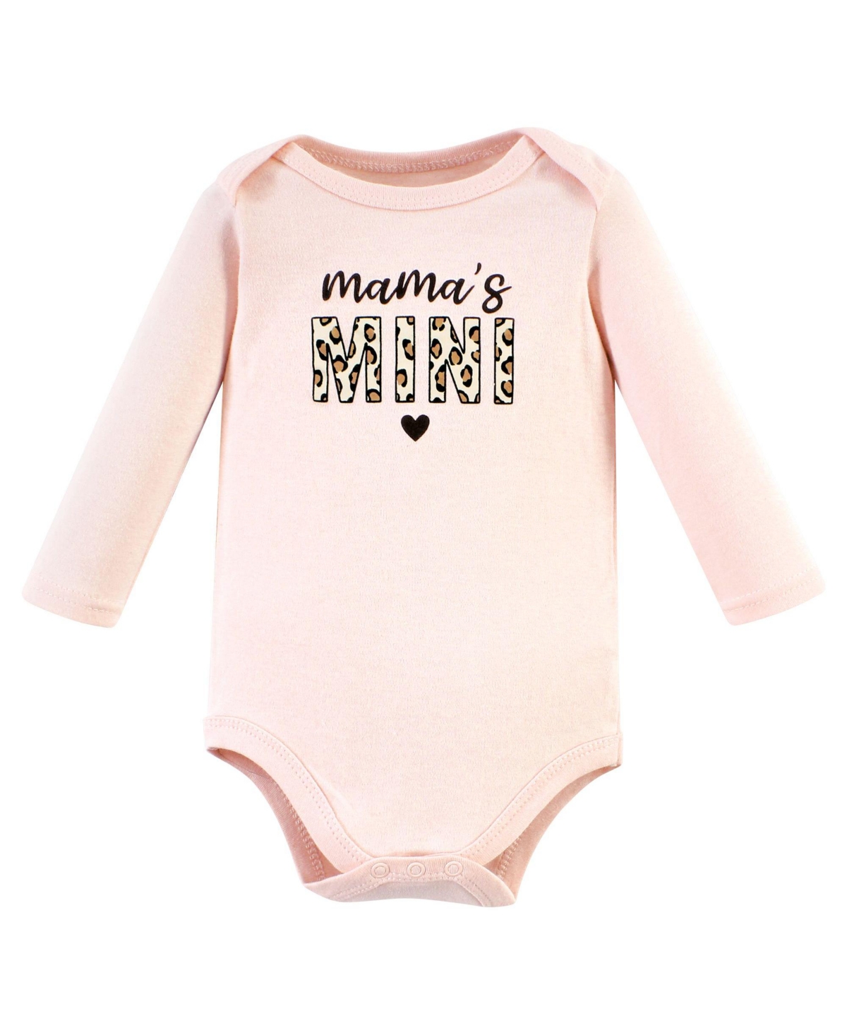 Hudson Baby Baby Girls Cotton Long-Sleeve Bodysuit, Pant and Shoe Set,- Leopard hearts