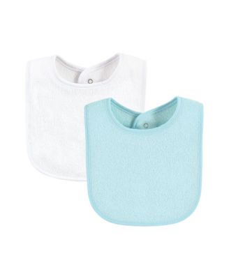 Drooler Bib with Waterproof Lining, One Size 10-Pack